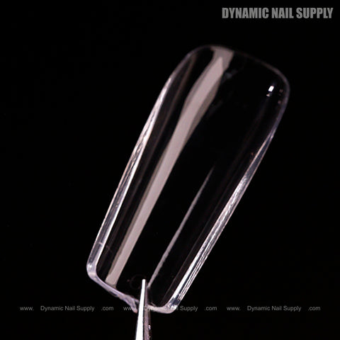 Natural Square (Medium) Full Cover Soft-Gel Nail Tips (Pink Box)