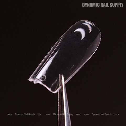 Natural Square (Medium) Full Cover Soft-Gel Nail Tips (Pink Box)