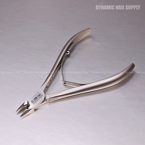CL.206 7MM Professional Cuticle Nippers—double springs, stainless steel; ideal for expert nail care.