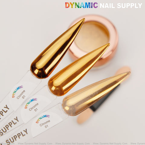 Colorful Nail Chrome Powder 01 - Ultra Fine Nail Shiny Design Powder