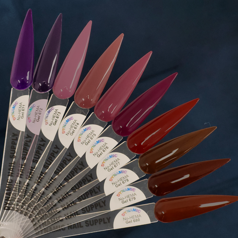 Dynamic No-HEMA Gel Polish - Color 671 to 680 - Fall Vibes Collection