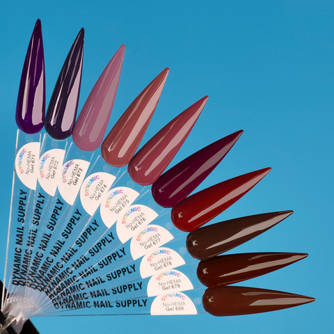 Dynamic No-HEMA Gel Polish - Color 671 to 680 - Fall Vibes Collection