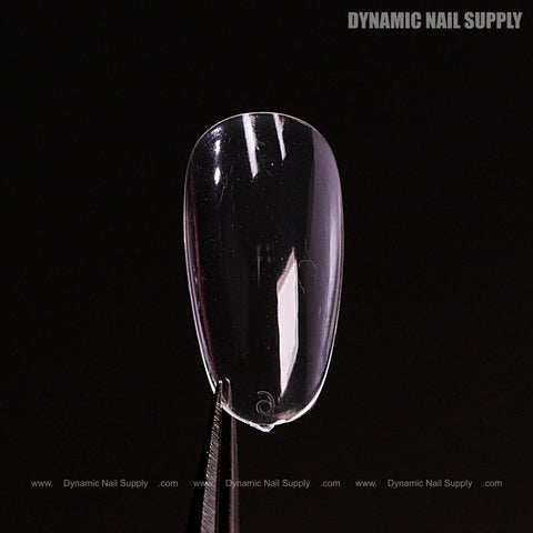 Natural Round (Short) Full Cover Soft-Gel Nail Tips (Black Box)