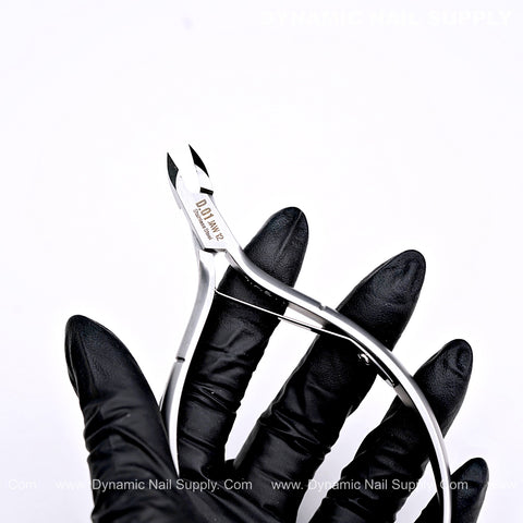 D01 - Jaw 12 - Professional Stainless Steel Cuticle Nippers with optimized blade for dead-skin
