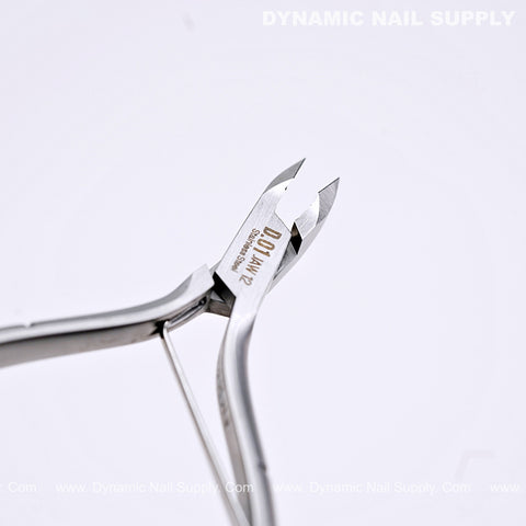 D01 - Jaw 12 - Professional Stainless Steel Cuticle Nippers with optimized blade for dead-skin
