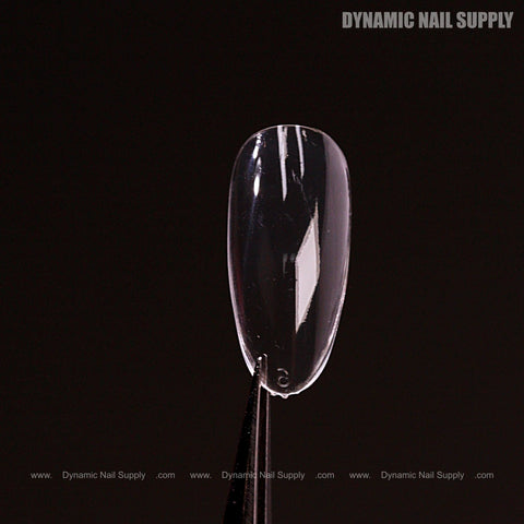 Natural Round (Medium) Full Cover Soft-Gel Nail Tips (Black Box)