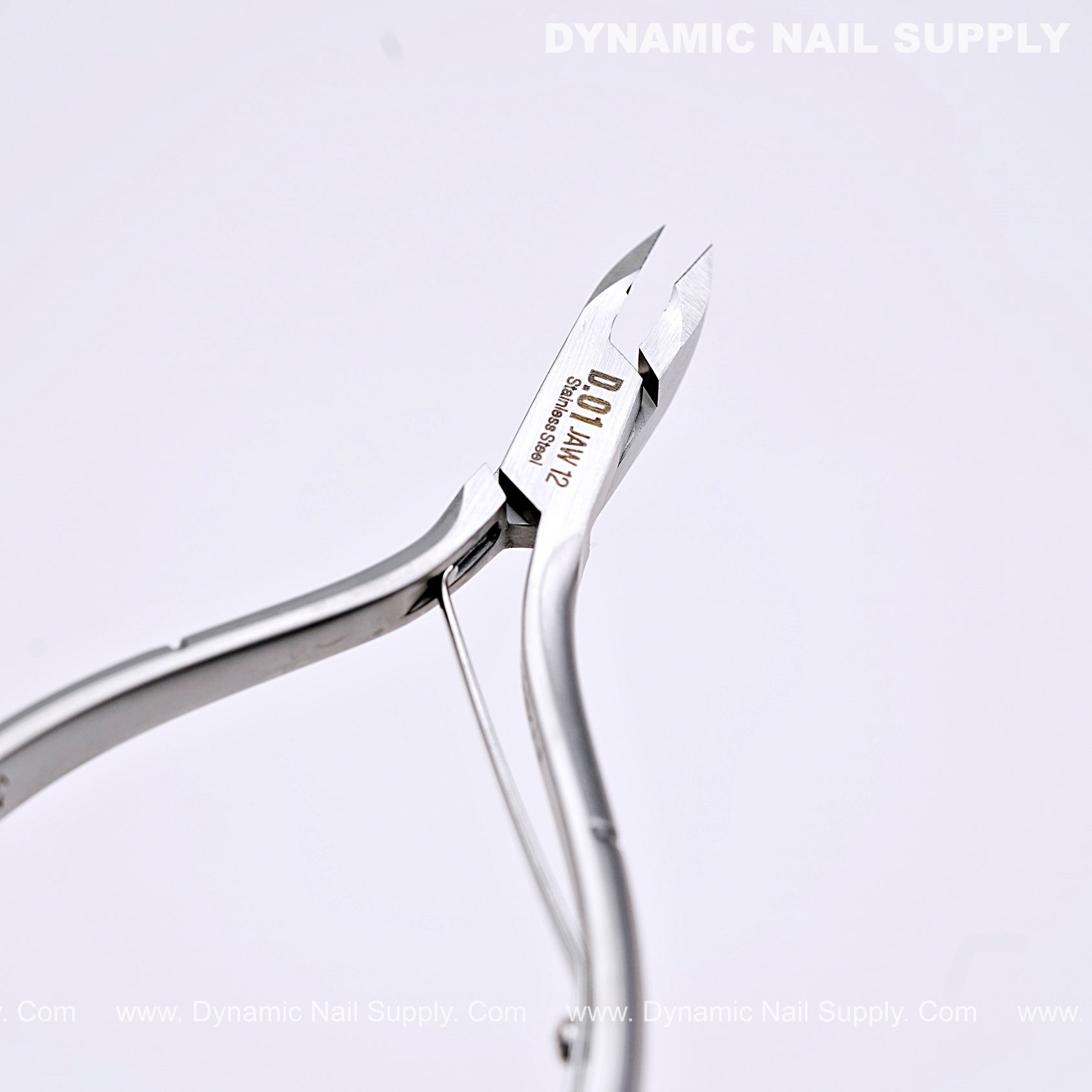 D01 - Jaw 12 - Professional Stainless Steel Cuticle Nippers with optim ...