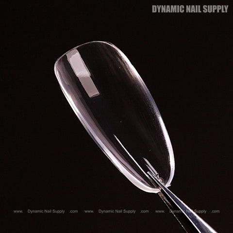 Natural Round (Medium) Full Cover Soft-Gel Nail Tips (Black Box)