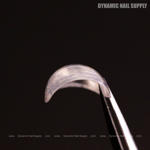 Natural Round (Medium) Full Cover Soft-Gel Nail Tips (Black Box)