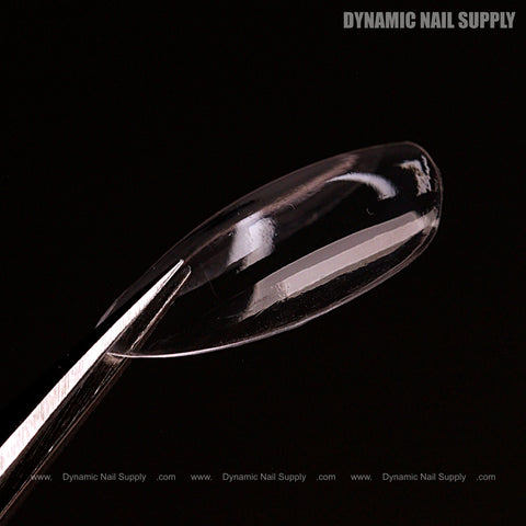 Natural Round (Medium) Full Cover Soft-Gel Nail Tips (Black Box)