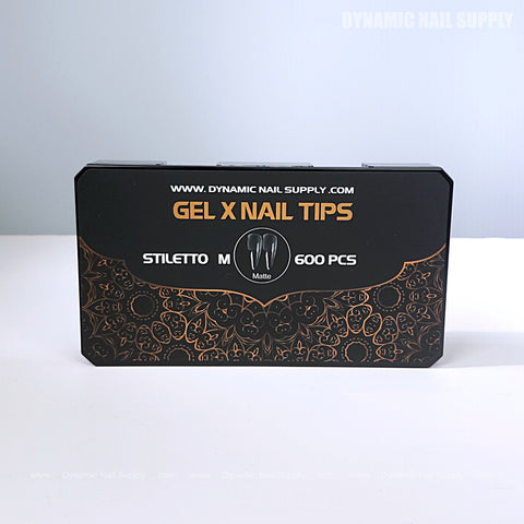[Stiletto M] Full Cover Soft-Gel Nail Tips - 600 pcs