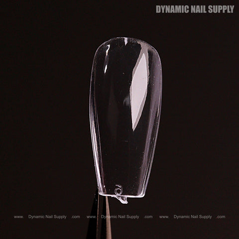 Sculpted Coffin (Medium) Full Cover Soft-Gel Nail Tips (Pink Box)