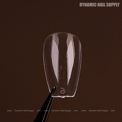 Natural Coffin (Short) Full Cover Soft-Gel Nail Tips (Black Box)