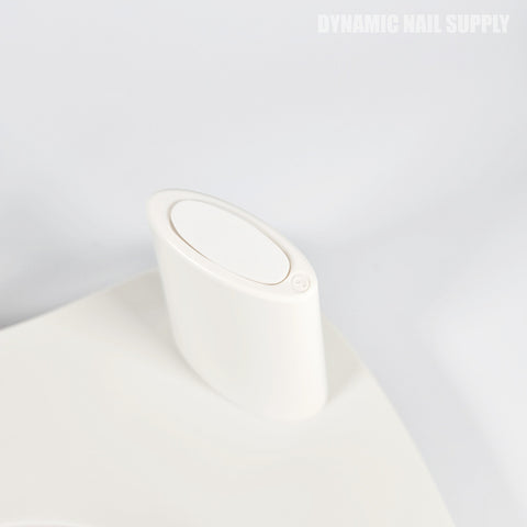 (Luxury Logo) U-SHAPE Microfiber Leather Armrest with Cushion Pillow for Pedicure Manicure (Reposabrazos Para Manicura)