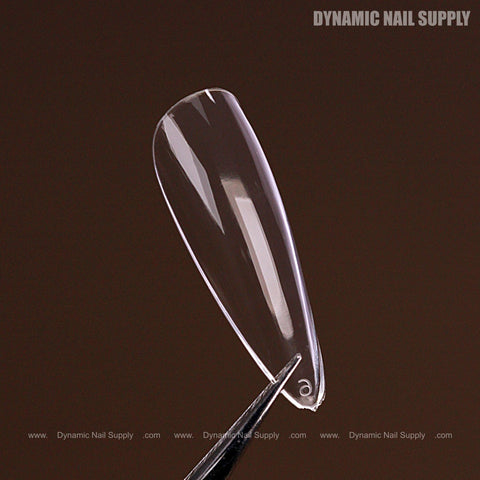 Natural Almond (Long) Full Cover Soft-Gel Nail Tips (Black Box)