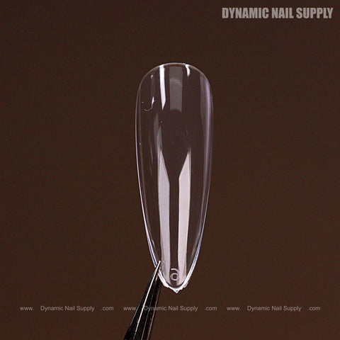 Natural Almond (Long) Full Cover Soft-Gel Nail Tips (Black Box)