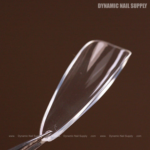 Natural Almond (Long) Full Cover Soft-Gel Nail Tips (Black Box)