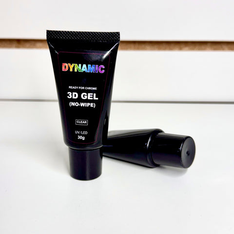 No-wipe 3D Gel (strong-hold) for Nail art Decoration & Chrome base