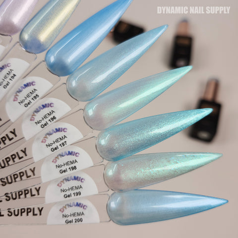 Dynamic No-HEMA Gel Polish - Color 191 to 200
