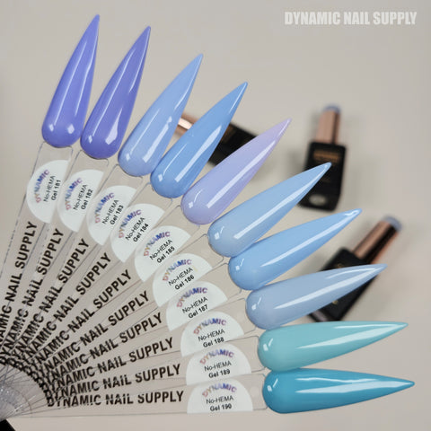 Dynamic No-HEMA Gel Polish - Color 181 to 190