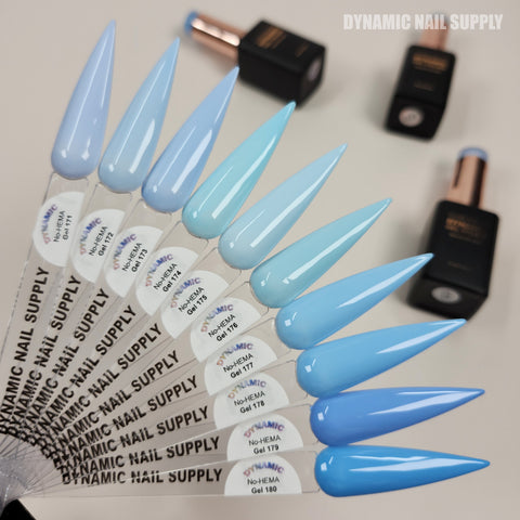 Dynamic No-HEMA Gel Polish - Color 171 to 180