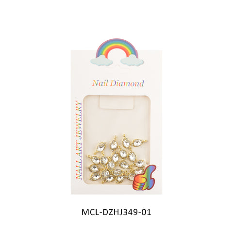 20 pcs / 1 bag of Unique shape Charms for Nails Art Design