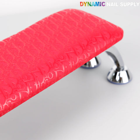 Red Di0r Pattern handrest armrest for pedicure and manicure service; R-M001.