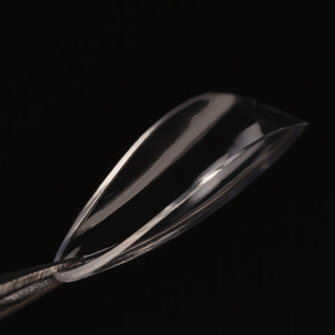 Natural Stiletto (Short) Full Cover Soft-Gel Nail Tips (Pink Box)