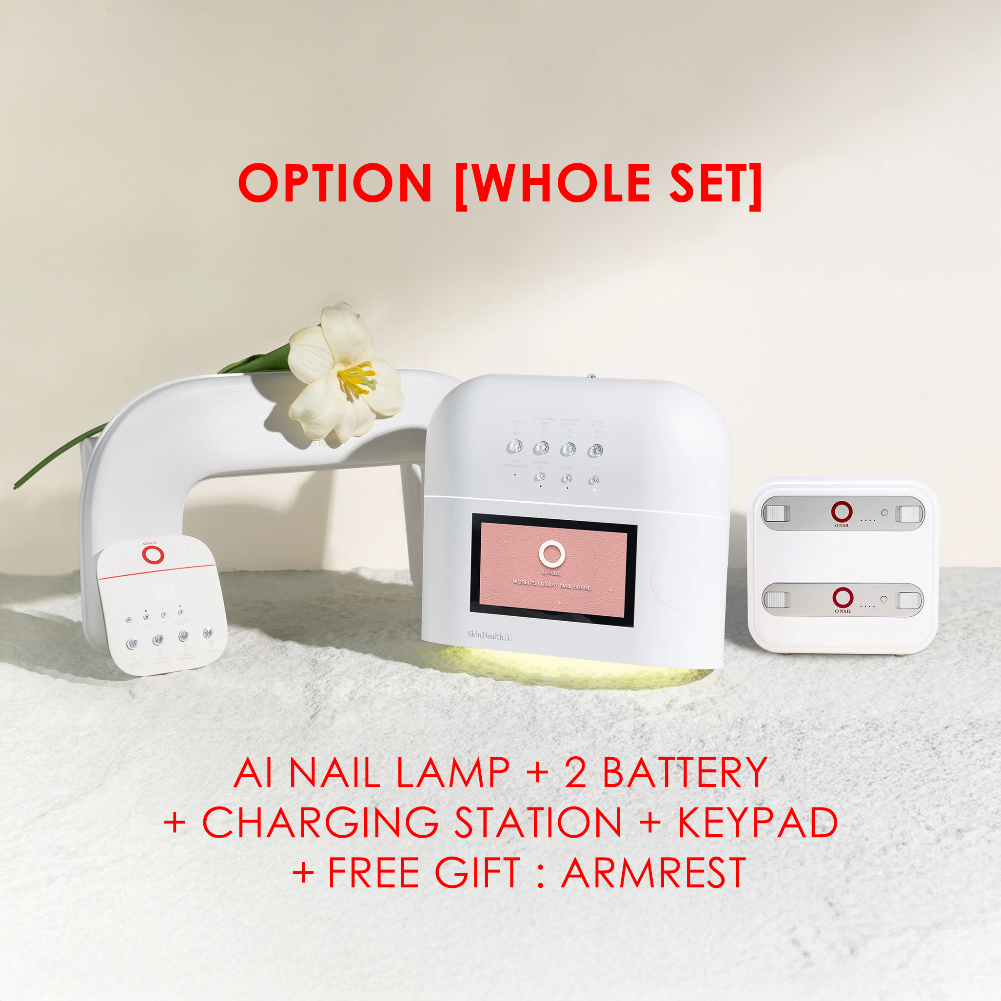 ONAIL AI Camera Nail Lamp UV/LED : Professional & Healthier for