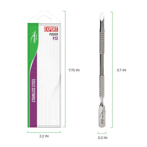P-13 – NGHIA Professional Double-Function Cuticle Pusher (Oval & Cylinder)