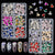 60 pcs Planet Charm for Nails art designer (Trending Global shape charms)