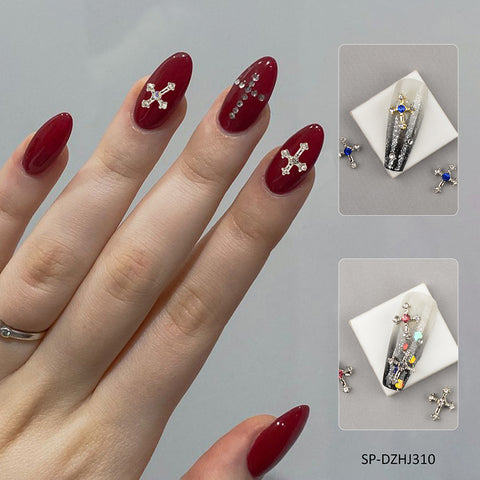 20 pcs of Cross Charms for Nails Art Design (Crosses)