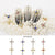 20 pcs of Cross Charms for Nails Art Design (Crosses)
