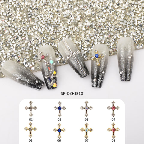 20 pcs of Cross Charms for Nails Art Design (Crosses)