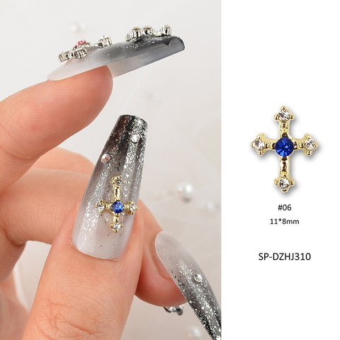 20 pcs of Cross Charms for Nails Art Design (Crosses)