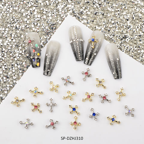 20 pcs of Cross Charms for Nails Art Design (Crosses)