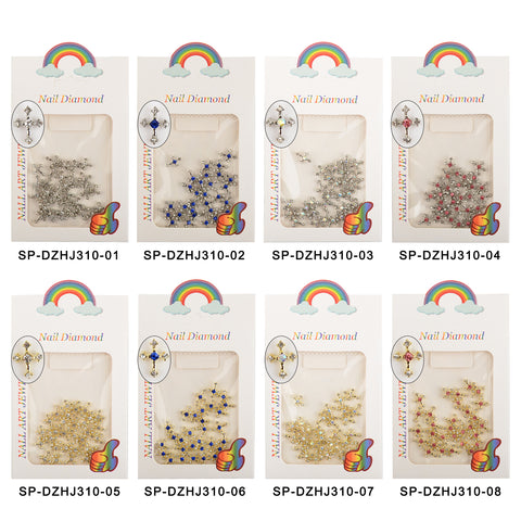 20 pcs of Cross Charms for Nails Art Design (Crosses)