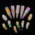 (10 pcs/ bag) Religious charms for vintage nails art design (San Judas / Virgin Mary)