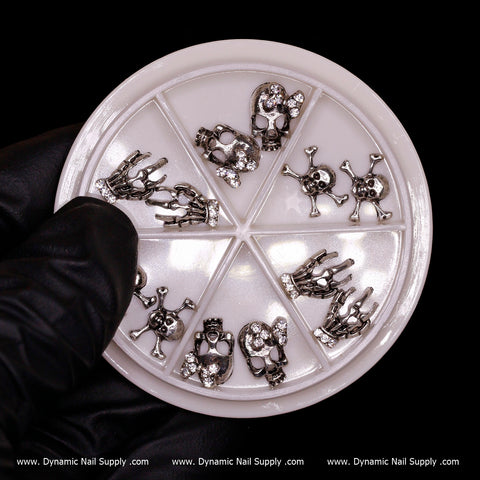 Halloween Nails 3D Charms (Skulls / Claws)