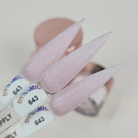 Shimmery Cover Acrylic Powder (#643) - Good Shade for any skin tone