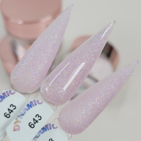 Shimmery Cover Acrylic Powder (#643) - Good Shade for any skin tone