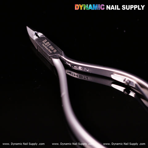 D01 - Jaw 16 - Manicure Stainless Steel Cuticle Nippers with Precision Full Jaw Trimmer Blade