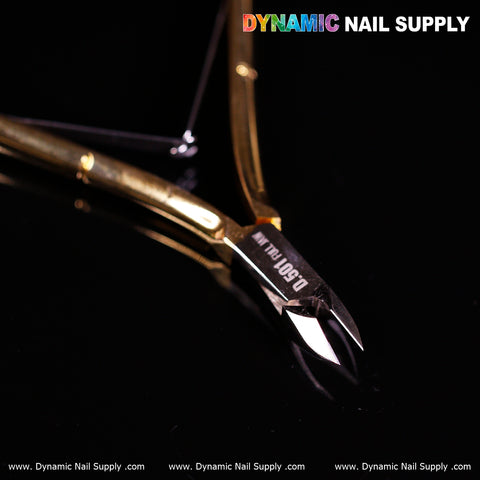 D501 - Ergonomic Cuticle Remover Nippers – Labor-Saving Design for Nail Techs and DIY Manicures