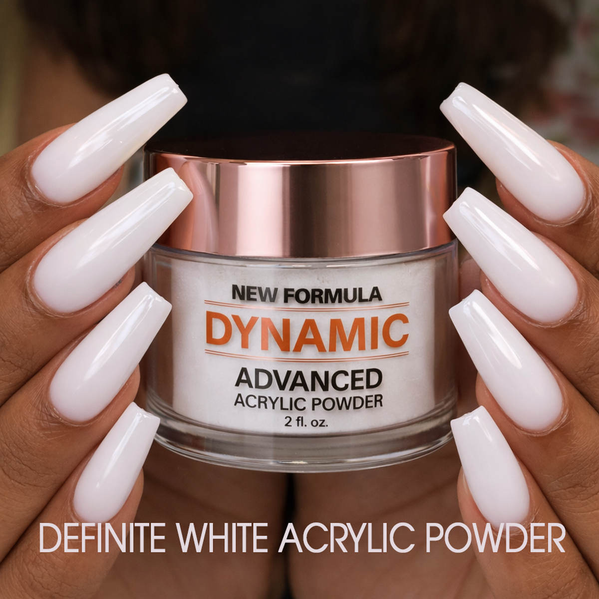 Definite White Acrylic Powder - Classic White for Perfect French Nails ...