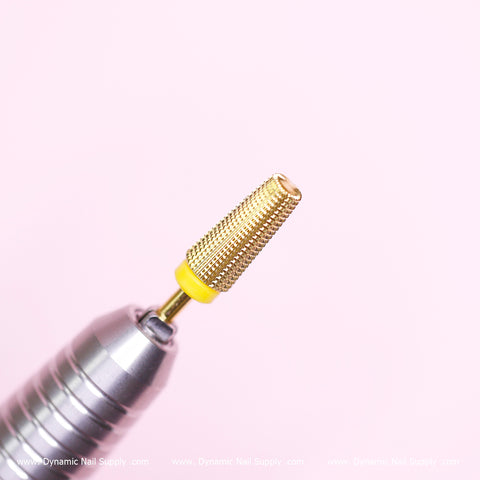 5-in-1 Extra-Fine grit Drill Bit (Gold) - Super Smooth finish when Sealing the cuticle area