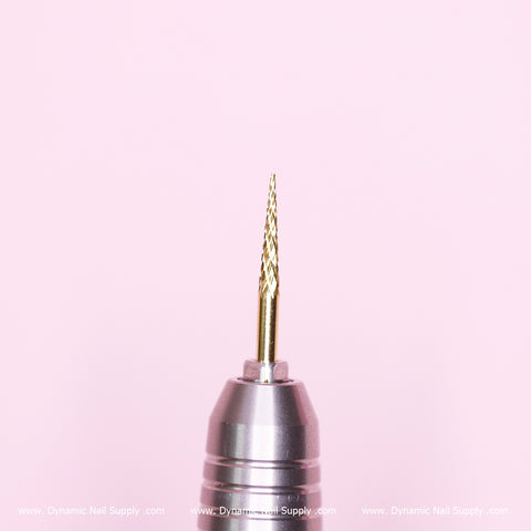 Medium Grit Pointy Bit - Carbide for cuticle area Sealing or Underneath using