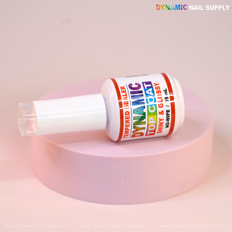Dynamic Tempered Top Coat (No-wipe) Super Shiny and Glossy with Glass-like layer