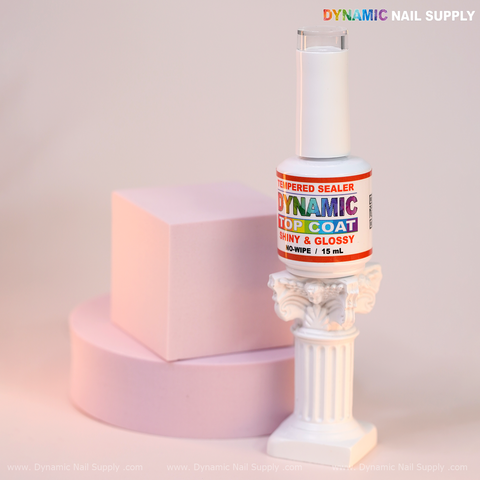 Dynamic Tempered Top Coat (No-wipe) Super Shiny and Glossy with Glass-like layer