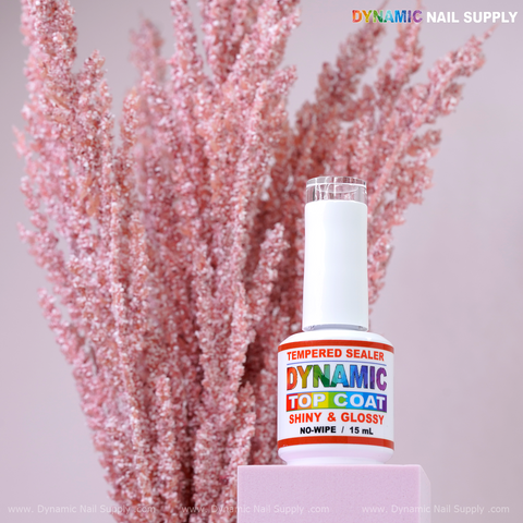 Dynamic Tempered Top Coat (No-wipe) Super Shiny and Glossy with Glass-like layer