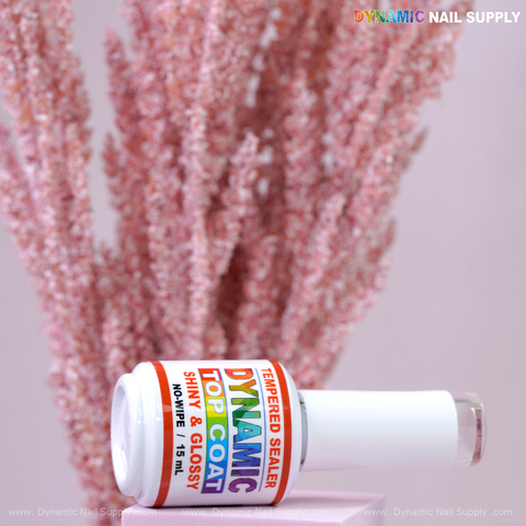 Dynamic Tempered Top Coat (No-wipe) Super Shiny and Glossy with Glass-like layer